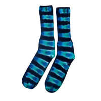 Cosmic Socks - Aqua/Black