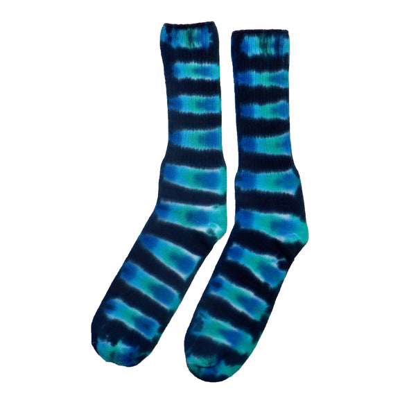 Cosmic Socks - Aqua/Black