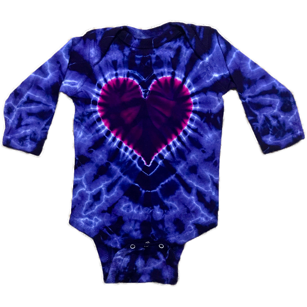 Long Sleeve Onesie #10, Purple