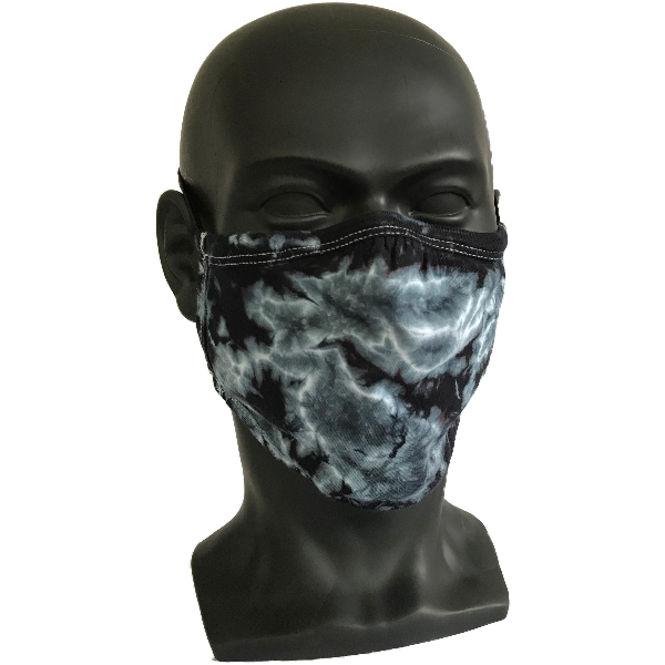 Cosmic Crinkle Face Masks - Black