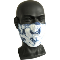 Cosmic Crinkle Face Masks - Blue/Grey