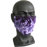 Cosmic Crinkle Face Masks - Purple