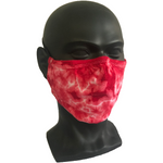 Cosmic Crinkle Face Masks - Red