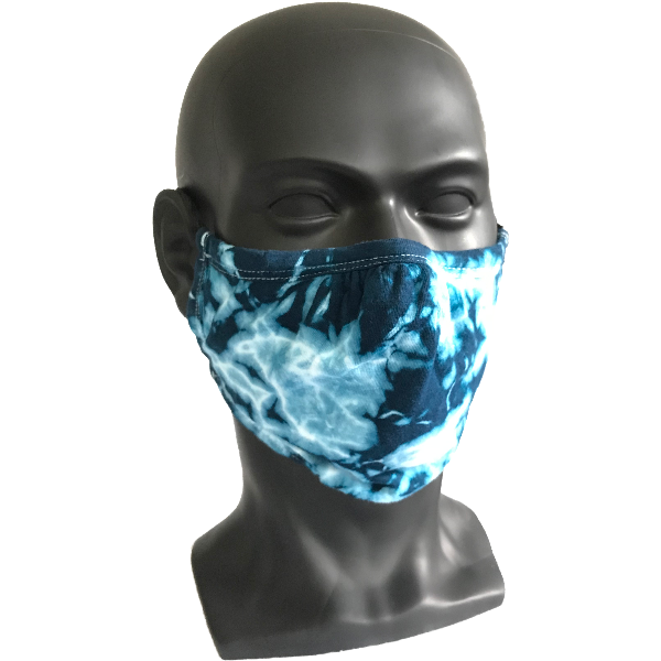 Cosmic Crinkle Face Masks - Teal