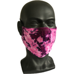 Cosmic Crinkle Face Masks - Fuchsia Purple